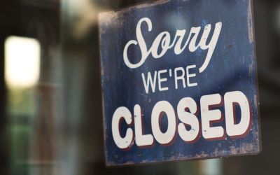 Gesloten tijdens feestdagen